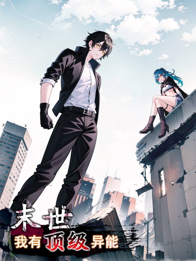 末世:我有顶级异能漫画封面